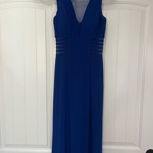 Elegant Blue Evening Dress